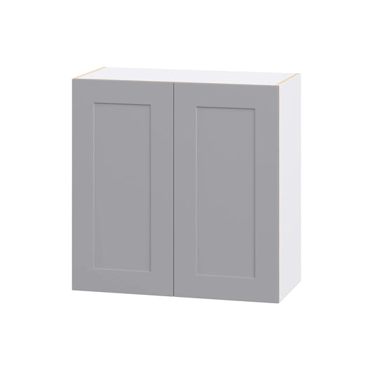 Hugo&Borg Beaumont 30-in W x 30-in H x 14-in D Slate Gray Wall Fully assembled Cabinet Flat Panel