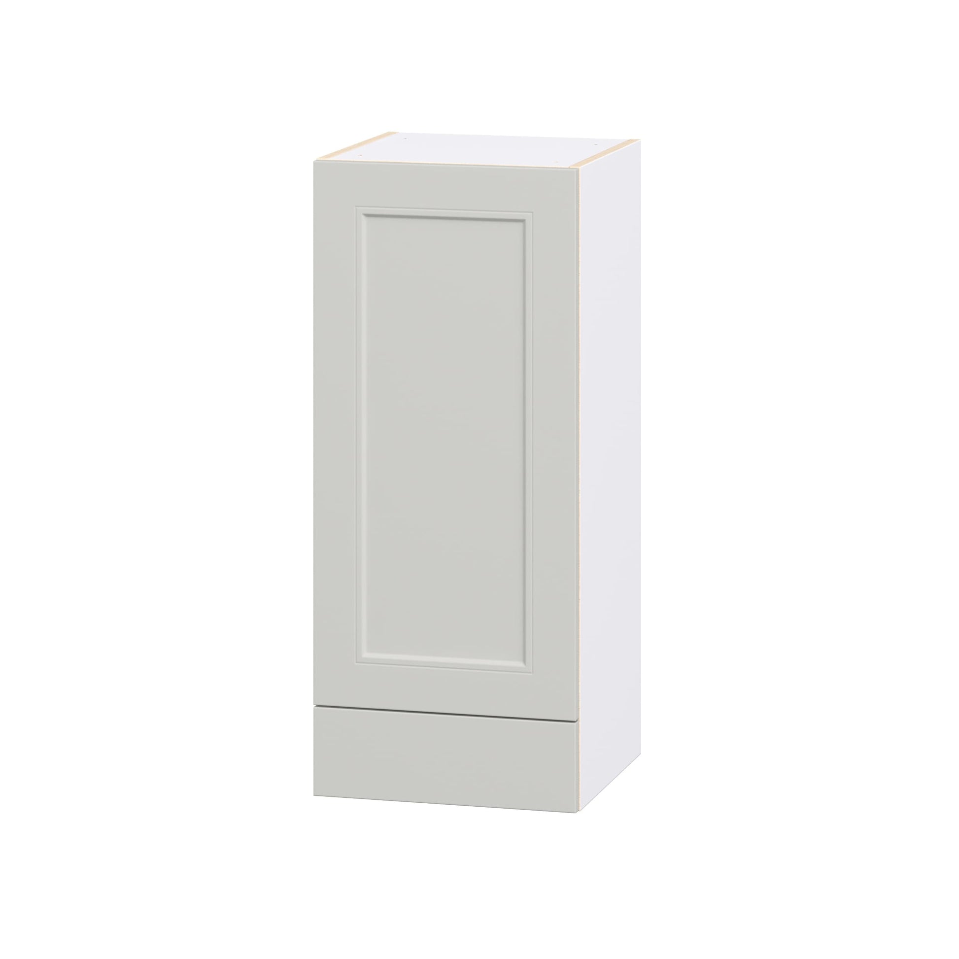 Hugo&Borg Belcourt 15-in W x 35-in H x 14-in D Painted Light Gray Wall Fully assembled Cabinet Recessed Panel