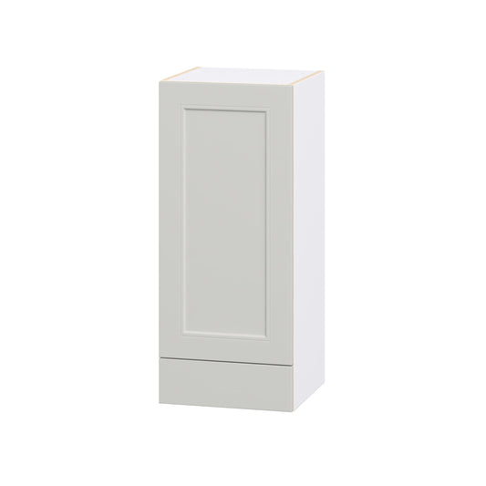 Hugo&Borg Belcourt 15-in W x 35-in H x 14-in D Painted Light Gray Wall Fully assembled Cabinet Recessed Panel