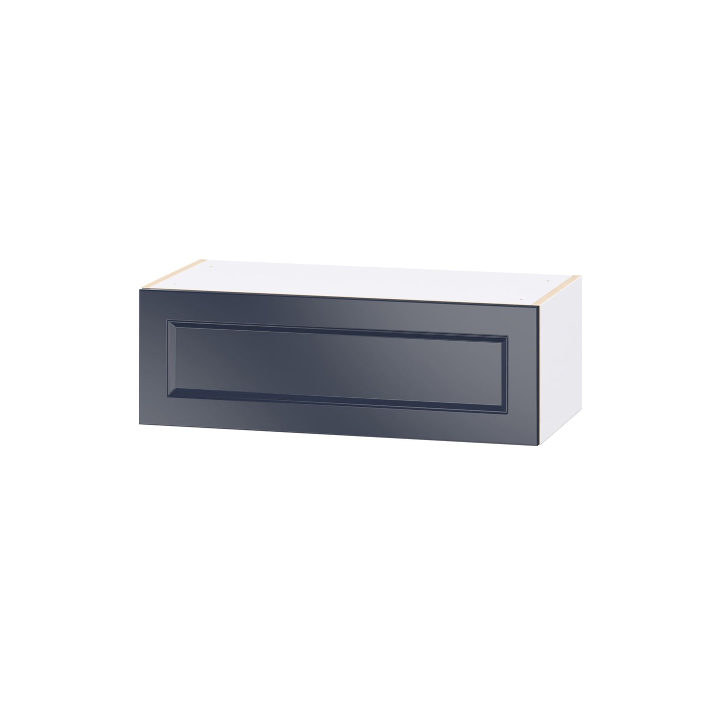 Hugo&Borg Lorette 30-in W x 10-in H x 14-in D Navy Blue Wall Fully assembled Cabinet Recessed Panel