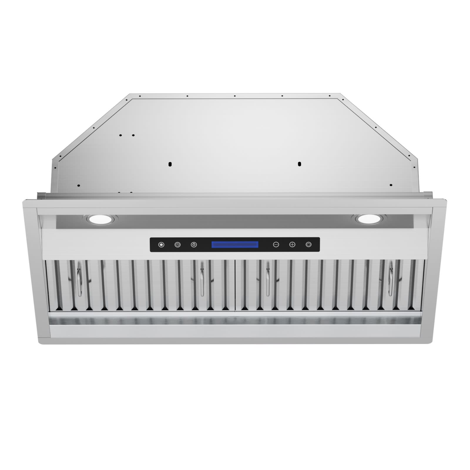DIVAN  30IN 600CFM Insert Under Cabinet Stainless Range Hood with 4-Speed Touch Control