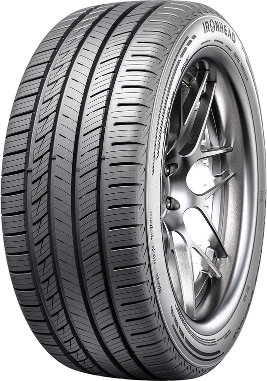 Ironhead Vengeance UHP HPD01 Passenger Car All-Season High Performance Radial Tire-225/45R19 225/45/19 225/45-19 92W Load Range SL 4-Ply BSW Black Side Wall UTQG 600AA