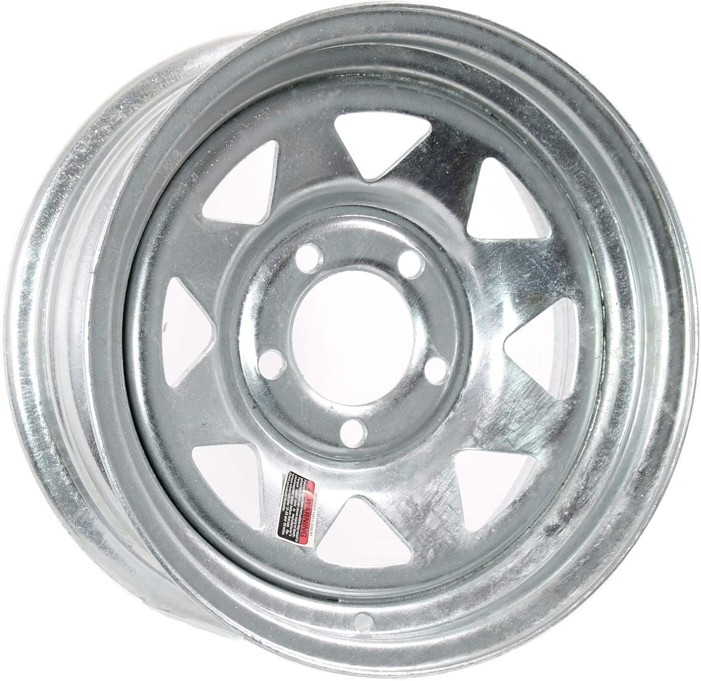 eCustomrim Trailer Wheel Rim 14X5.5 5 Lug On 4.5 Galvanized Spoke