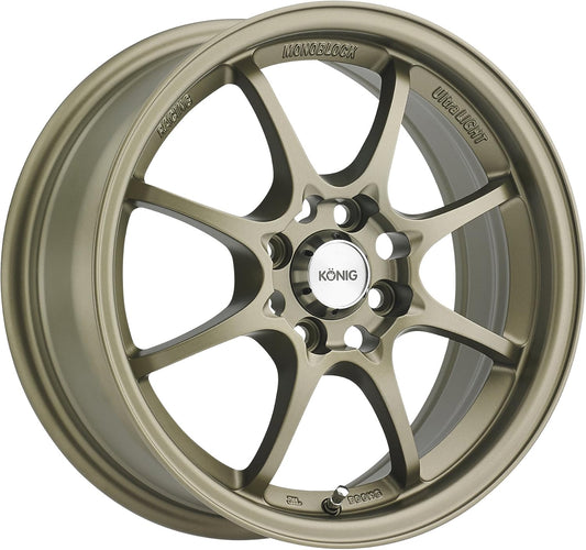 Konig Helium Bronze Wheel (15x6.5"/4x100mm)