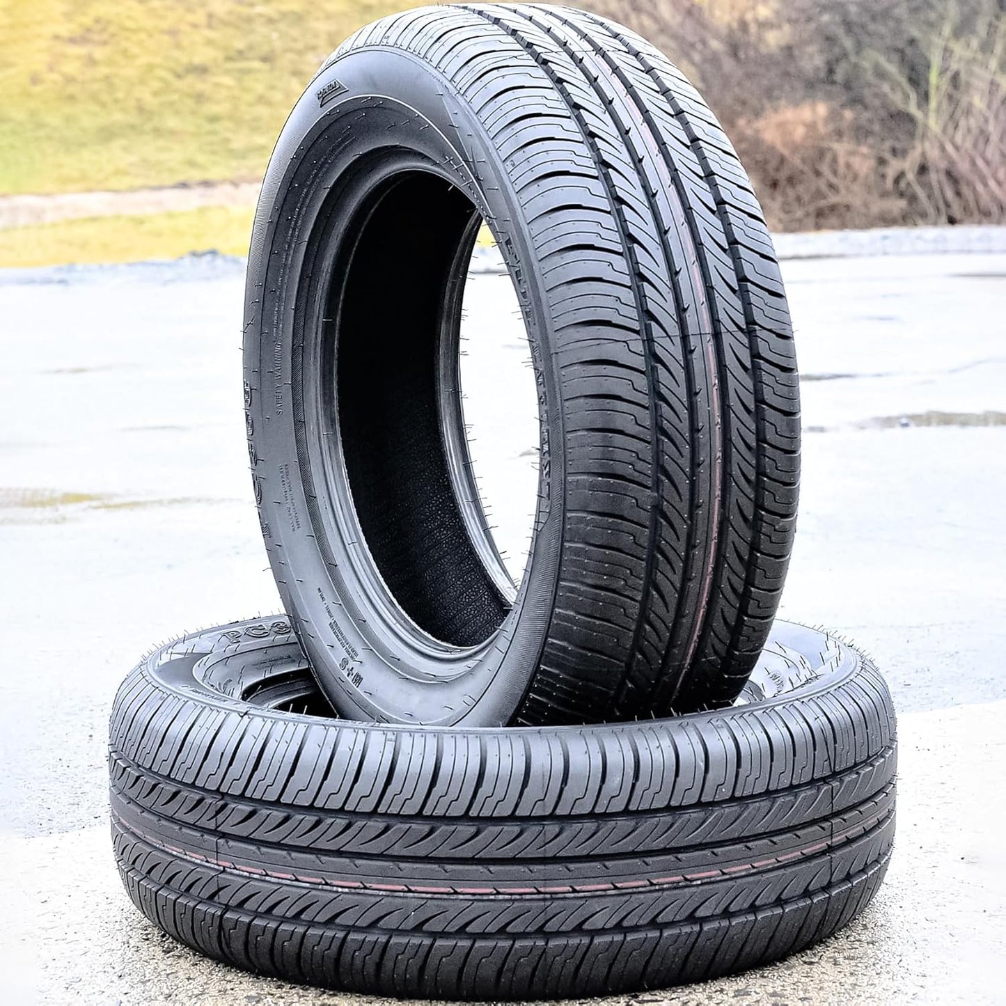 Set of 2 (TWO) Fullway PC368 All-Season Passenger Car Touring Radial Tires-165/70R13 165/70/13 165/70-13 79T Load Range SL 4-Ply BSW Black Side Wall UTQG 400AA