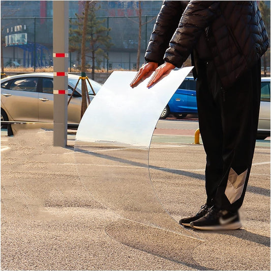 Polycarbonate Roof Panels, Polycarbonate Roof Sheet Transparent Pc Endurance Sheet, 3mm Thick Outdoor Rain-Proof Daylighting Panels, Roof Heat-Insulating Screen for Carports Sunrooms, Custom