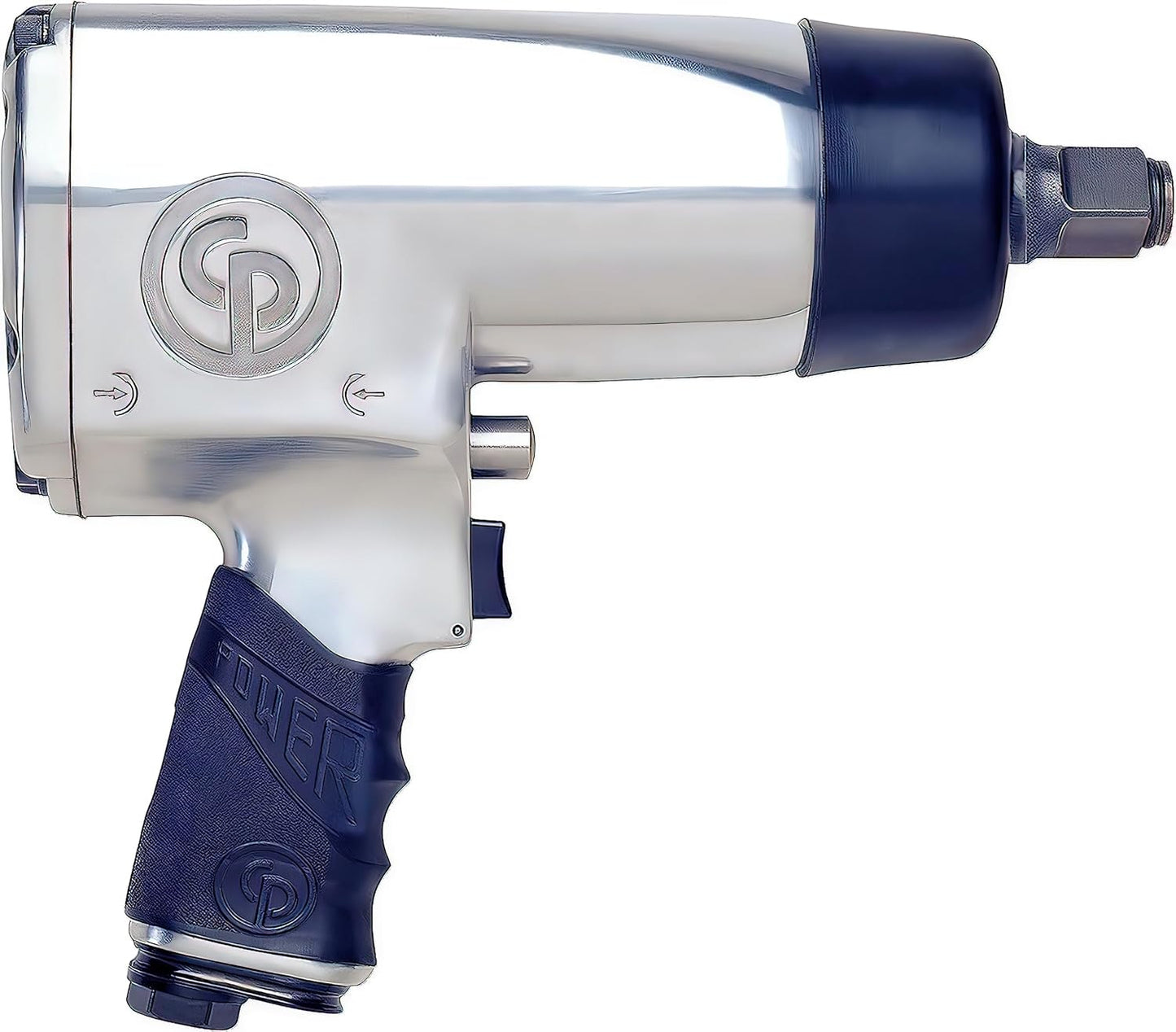 Chicago Pneumatic CP772H Air Impact Wrench (3\/4 Inch), Air Impact Gun Industrial Repair & Assembly Tool, Pistol Handle, Pin Clutch, Max Torque Output 1000 ft. lbf\/1350 Nm 4200 RPM