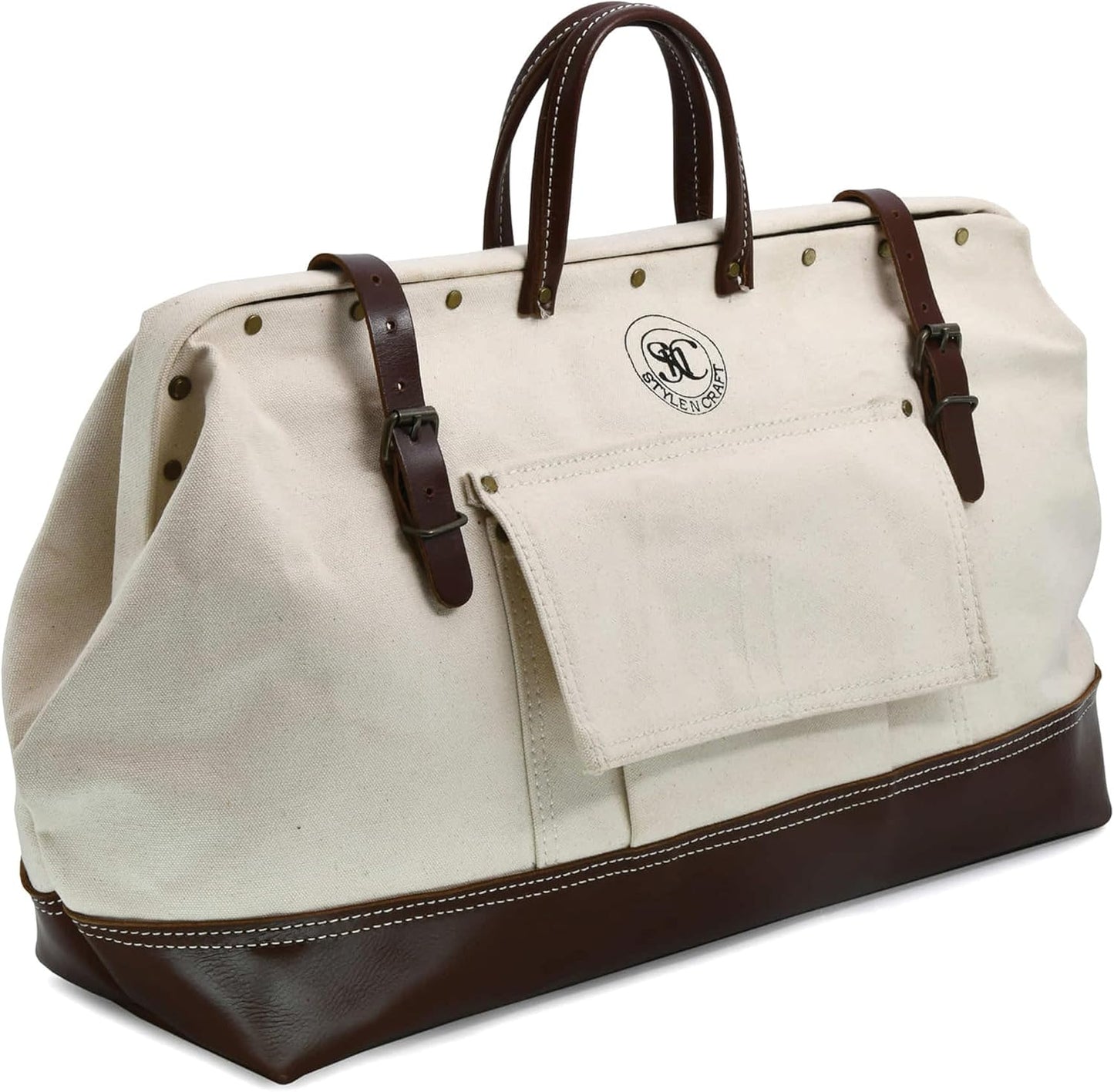 Style n Craft 9-Pocket Carpenter\u2019s Nail and Tool Pouch