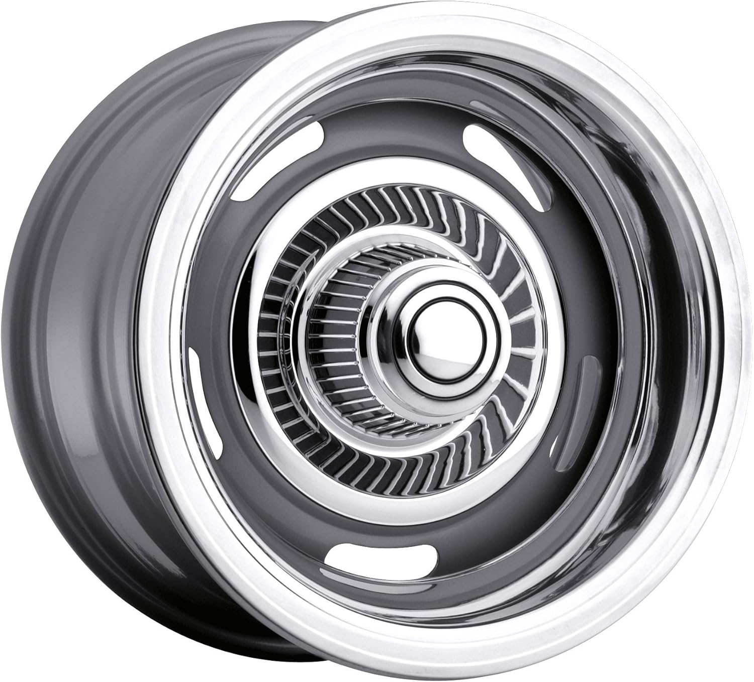 Vision Rally 55 Silver Wheel (15x8"/5x4.5")