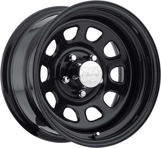 Pro Comp Wheels 51-7973 Rock Crawler Series 51 Black Wheel; Size 17x9; Bolt Pattern 5x5; Back Space 4.25 in.; Black Finish;