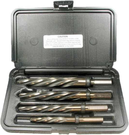 Viking Drill and Tool 12270 CR-4SP 4 piece Set Type 50-UB Standard Flute Magnum Super Premium Car Reamer