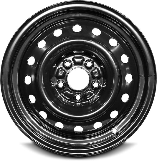 For 2008-2010 Dodge Avenger 16 Inch Painted Black Rim - OE Direct Replacement - Road Ready Car Wheel