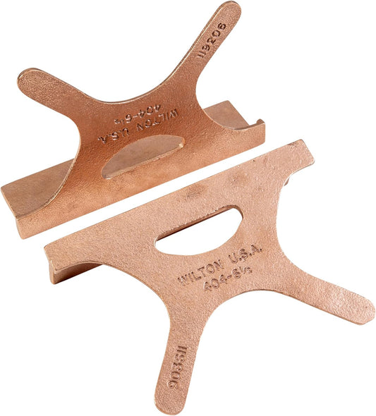 Wilton 6-1\/2" Copper Vise Jaw Caps (404-6.5)