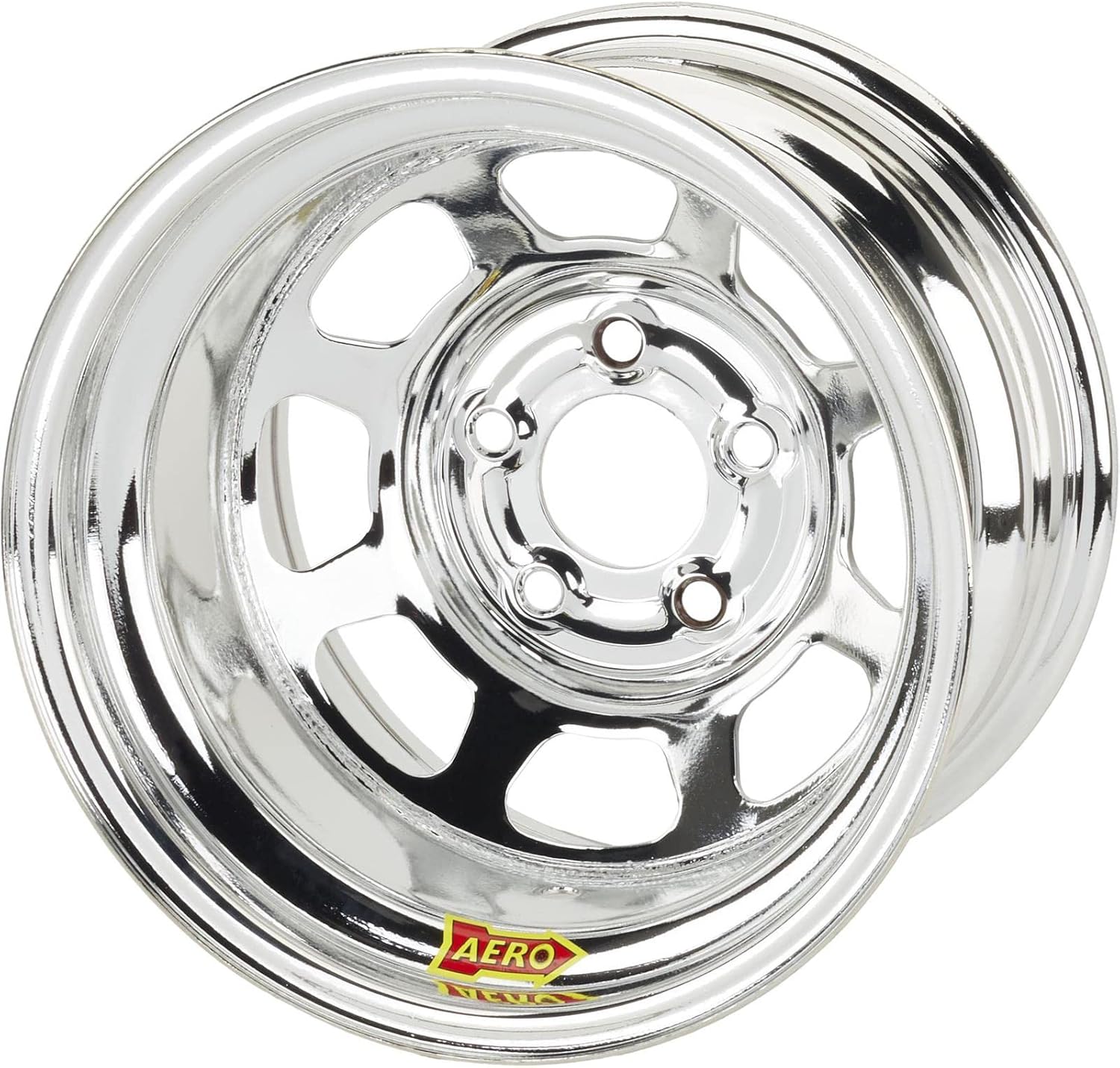 Aero Race Wheel 50-274720 15X7 2IN 5X4.75 CHROME