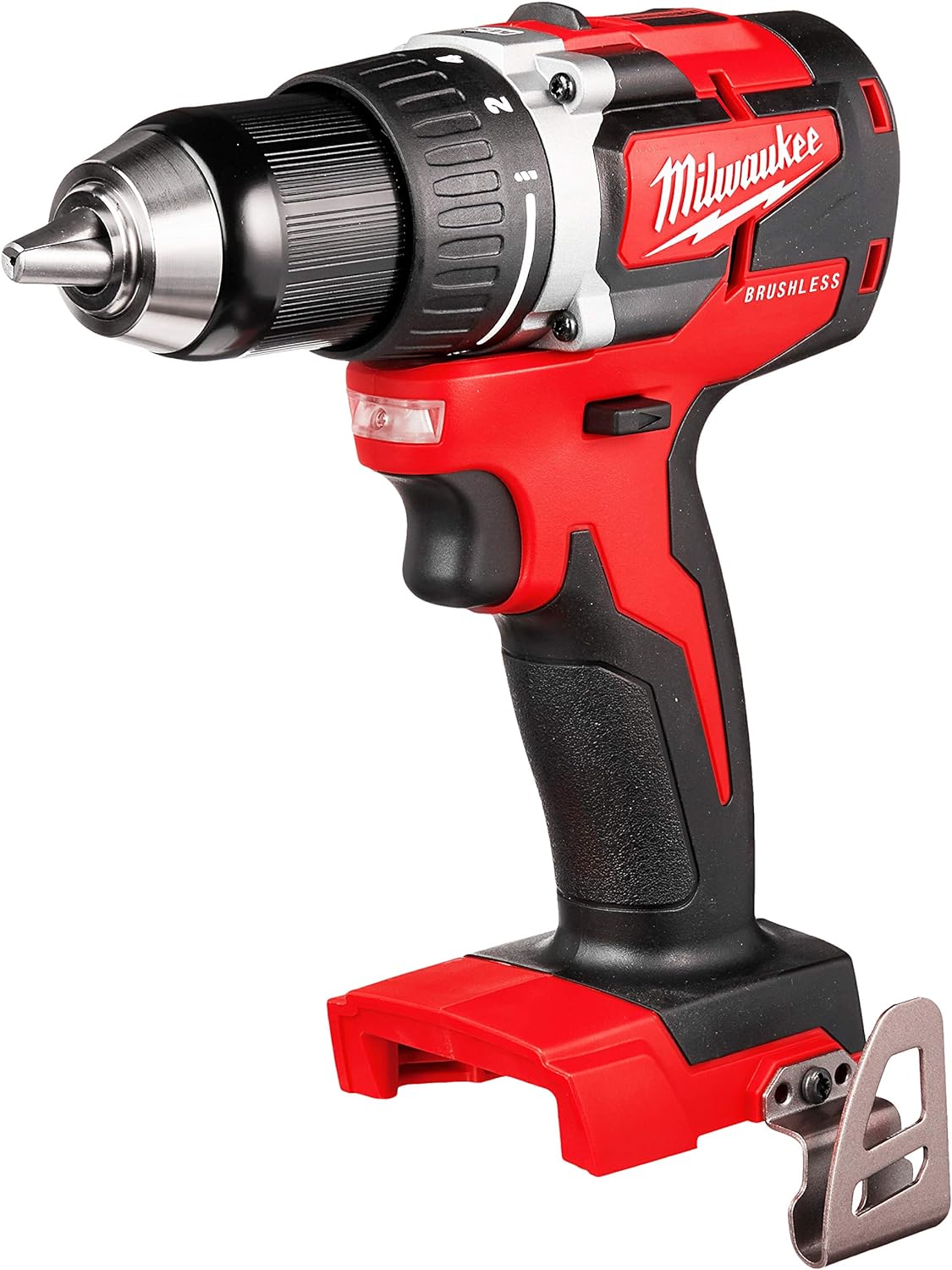 Milwaukee M18 18-Volt Lithium-Ion Brushless Cordless 1/2 Inch Compact Drill/Driver (Tool-Only) 2801-20
