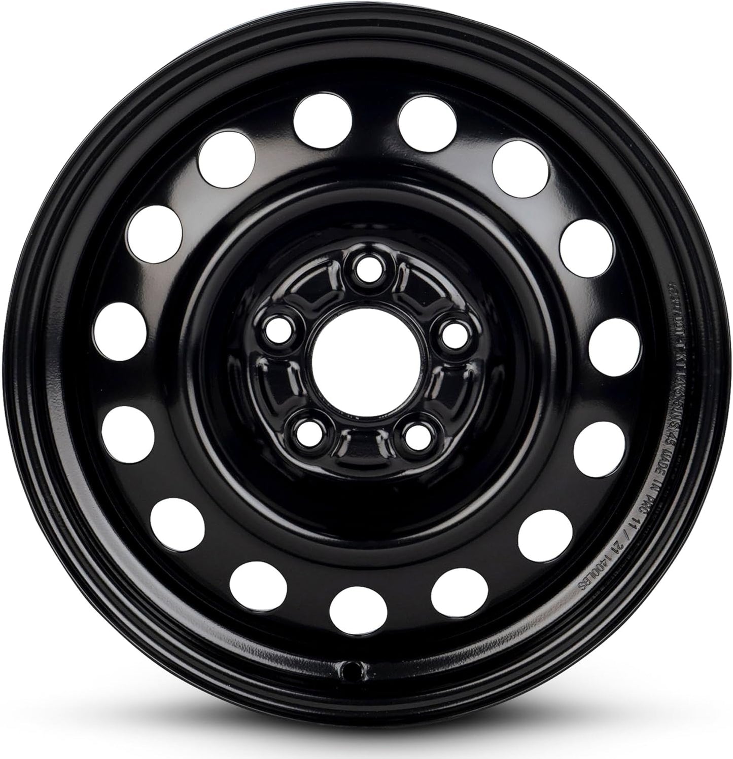 For 00-01 Nissan Maxima 16 Inch Black Steel Rim - OE Direct Replacement - Road Ready Car Wheel