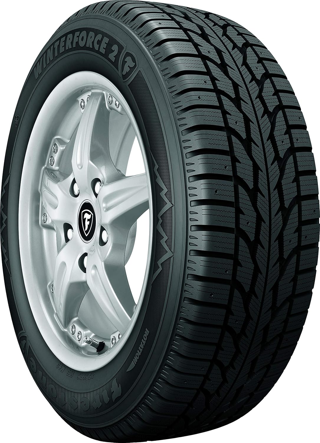 Firestone Winterforce 2 Studdable Winter/Snow Tire 185/65R15 88 S