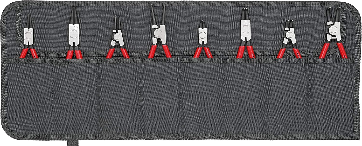 KNIPEX Tools - 8 Piece Circlip Pliers Set (001958V01)