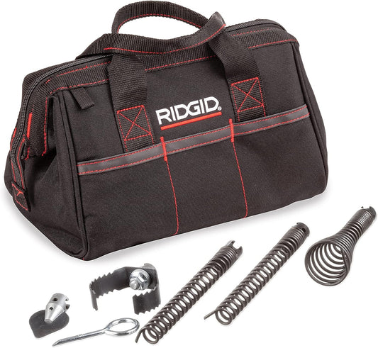 RIDGID 61625 A-61 Standard Equipment Tool Kit for K-60-SE and K-60SP Sectional Machines with Augers, Cutters, and Toolbox, Steel