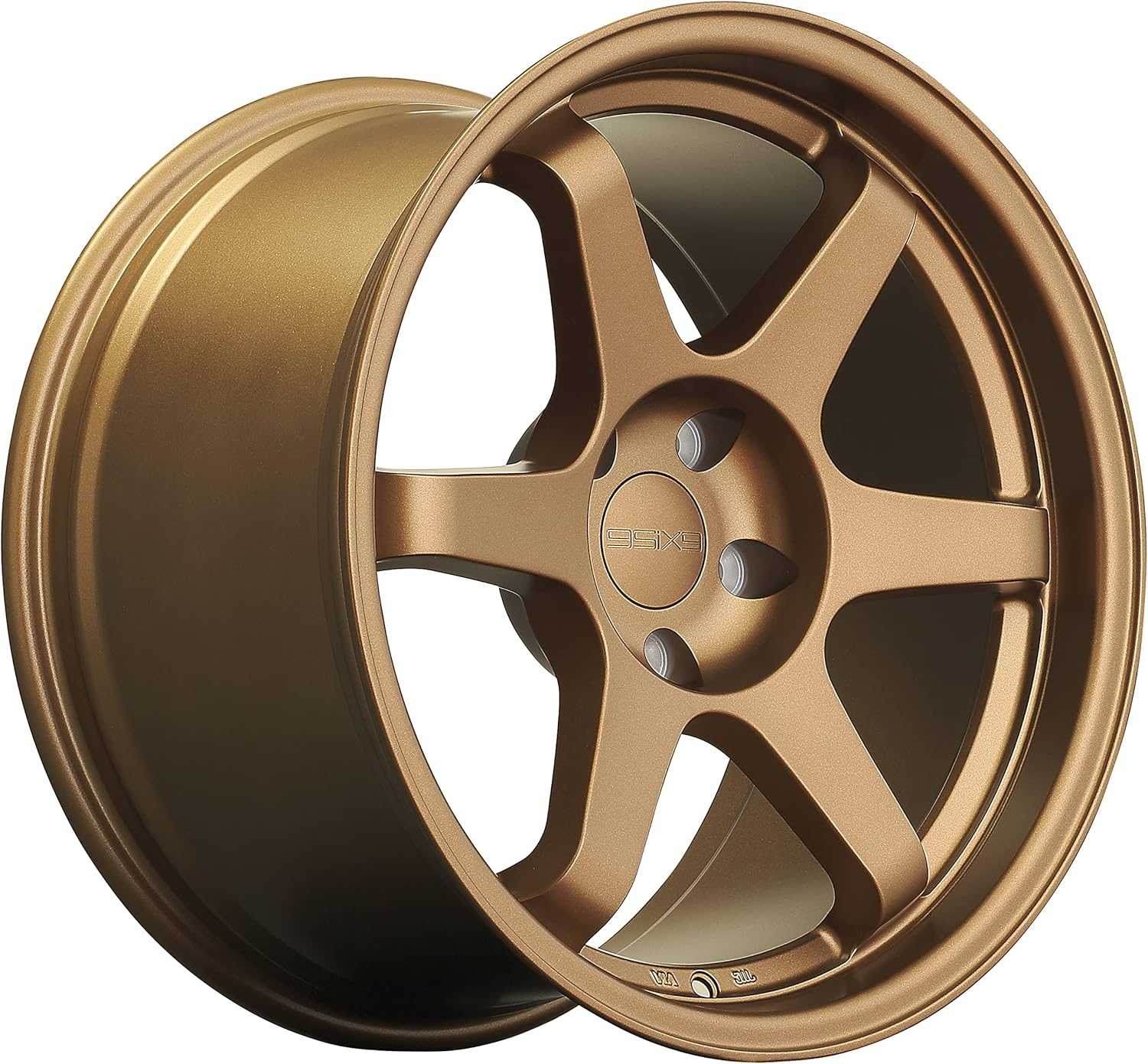 SIX-1 Matte Bronze Wheel with Aluminum (17 x 8. inches /5 x 114 mm, 35 mm Offset)