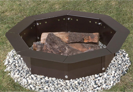 Pilot Rock Octa-Ring Steel Campfire Ring - 37in. Dia. Model Number IO-30/8