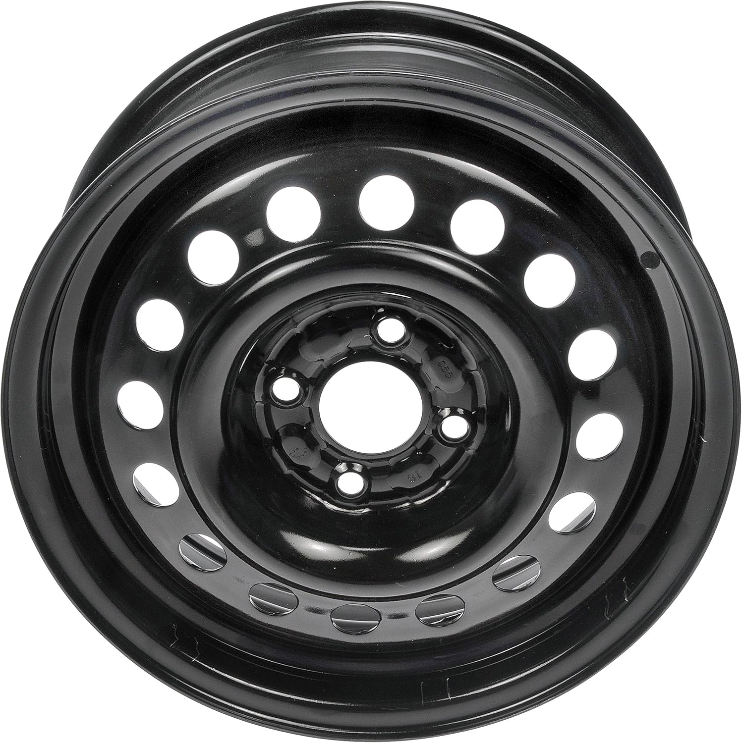 Dorman 939-248 15 X 5.5 In. Steel Wheel Compatible with Select Nissan Models, Black