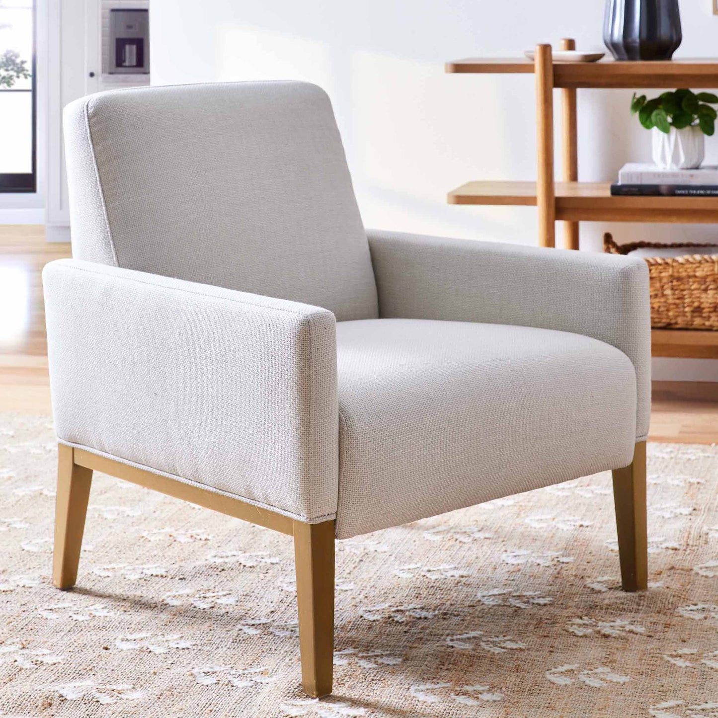 Better Homes & Gardens Reading Accent Chair, Cream