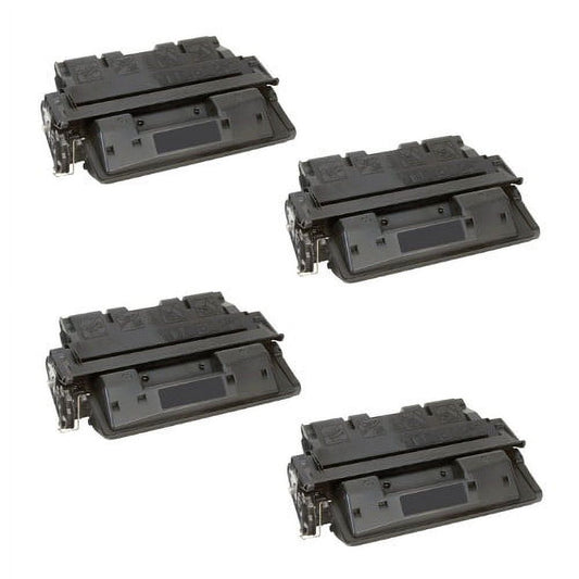 Compatible HP C8061X (61X) toner cartridges - 4-pack