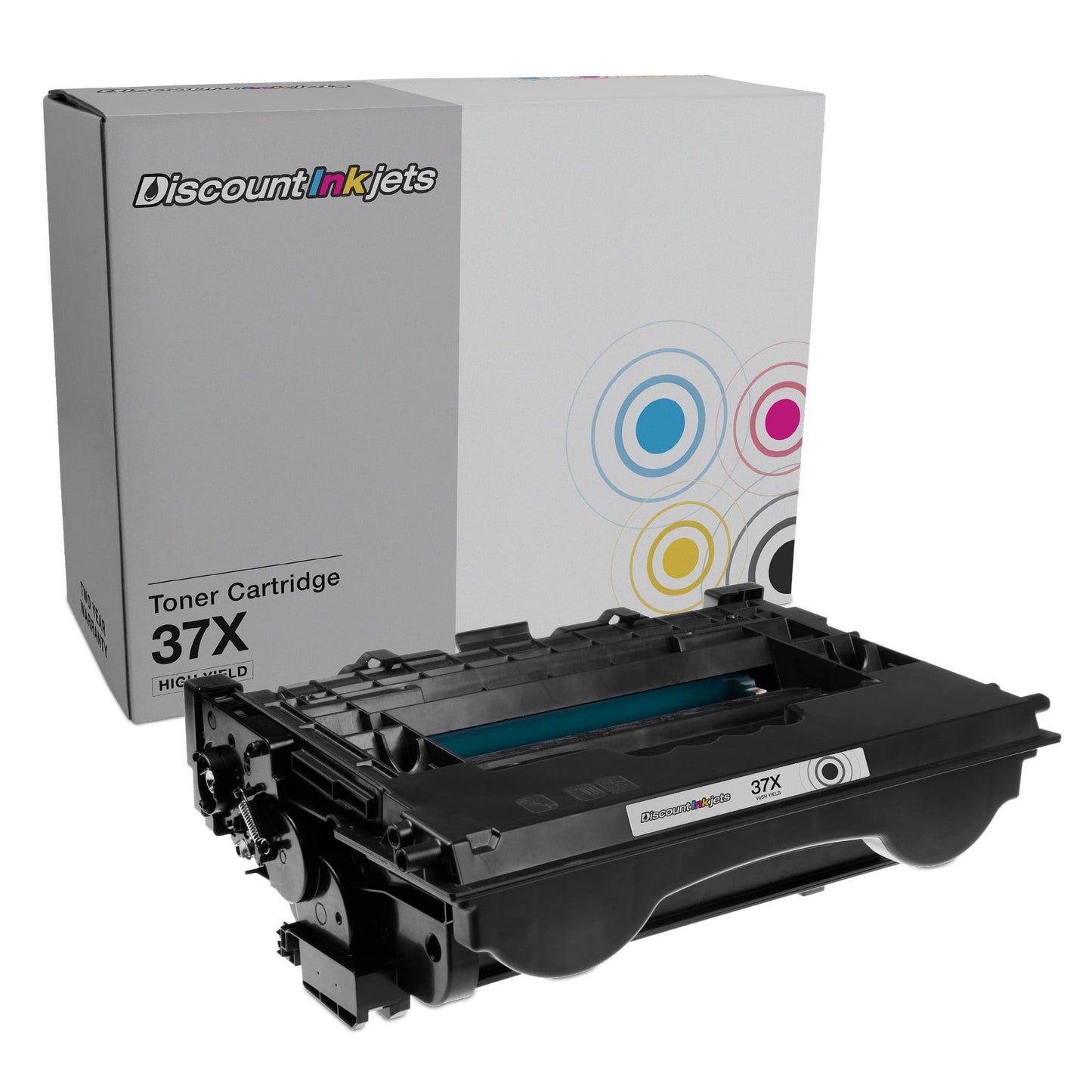 Compatible LaserJet Toner Cartridge Replacement for HP 37X 37 CF237X Black Compatible with HP Enterprise LaserJet LaserJet Enterprise: MFP M632z, M608n, M608dn, M608x, M609dh, M609dn, M609x