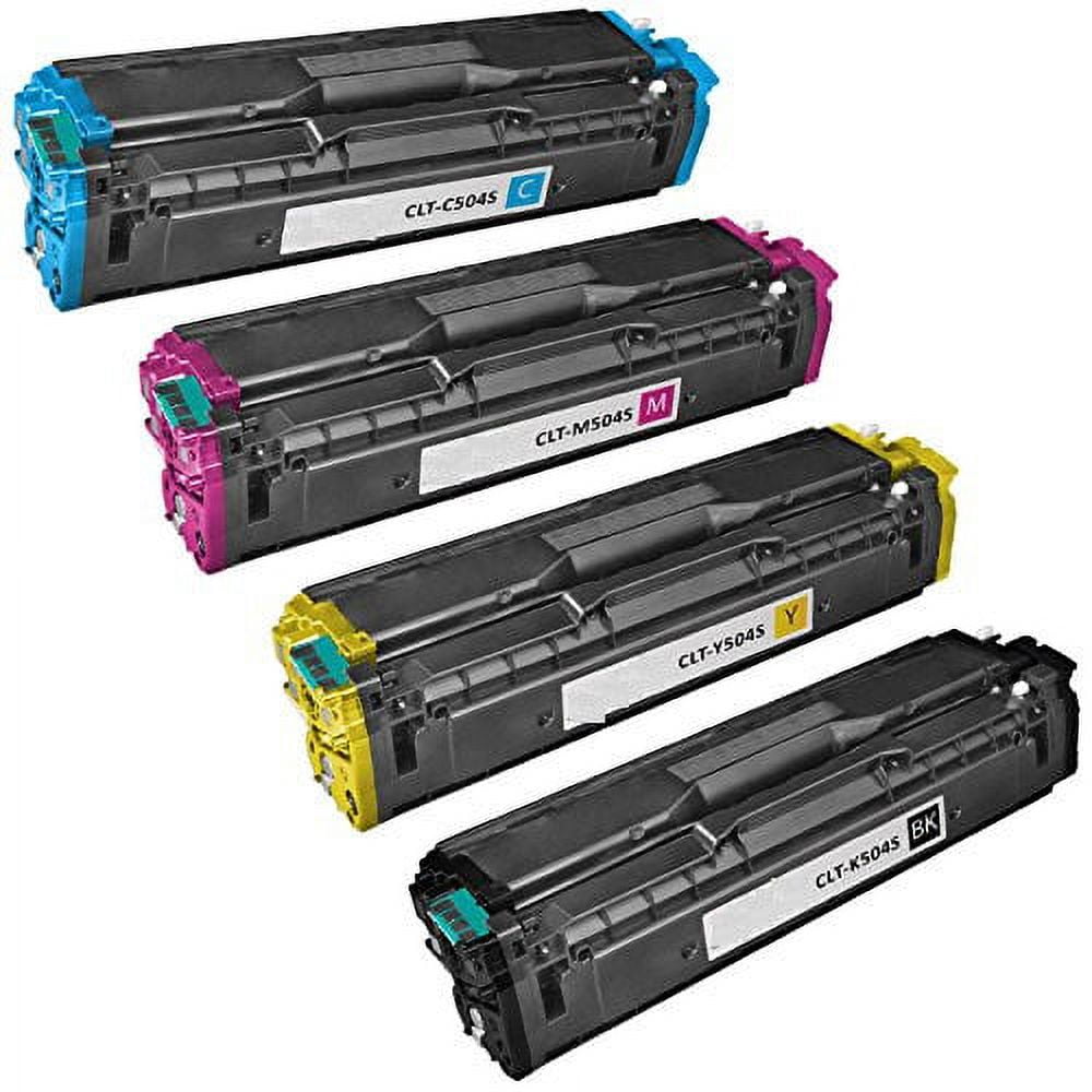 Compatible Samsung CLT-K504S / CLT-C504S / CLT-M504S / CLT-Y504S toner cartridges - 4-pack