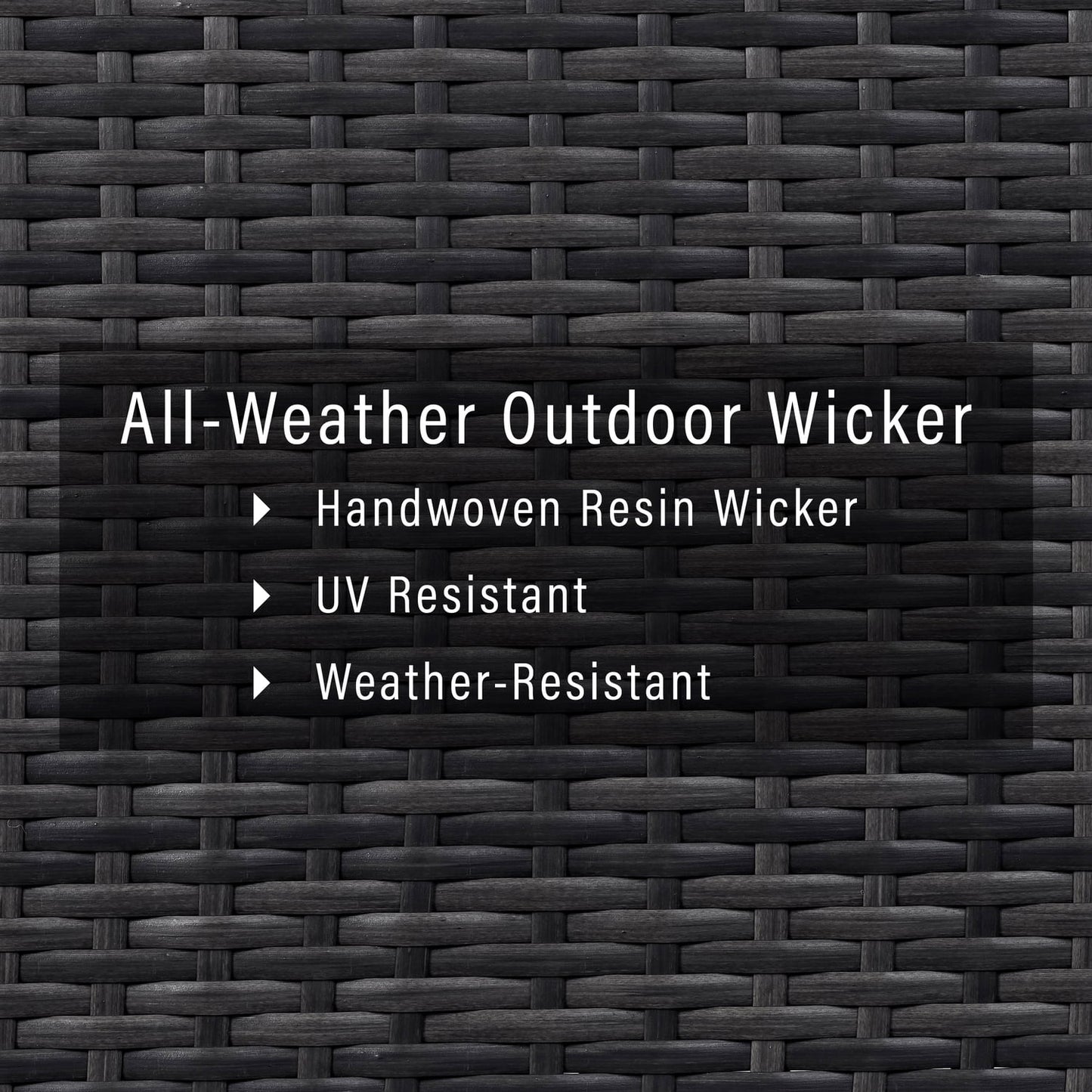 Crosley Brands Beaufort Outdoor Wicker Armchair Mist/Brown