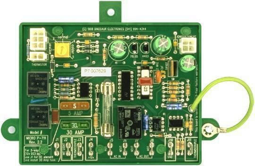 Dinosaur Electronics MICRO P-711 Dometic Refrigerator Replacement Circuit Board