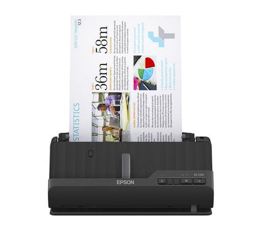 Epson WorkForce ES-C220 Compact Document Scanner, Duplex, ADF