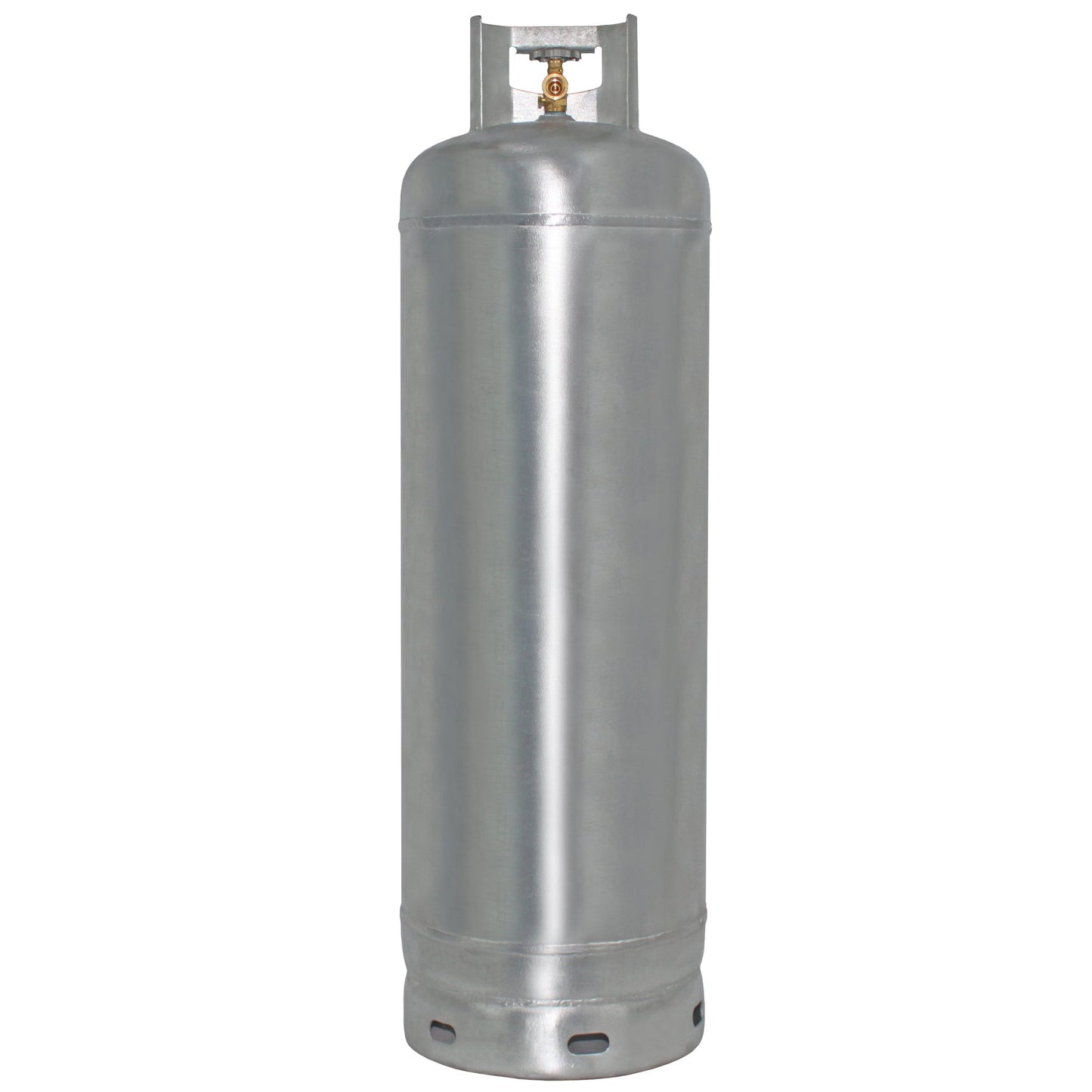 Flame King Galvanized Steel Propane Tank with POL Valve, Rust and Corrosion-Free, Built to Last