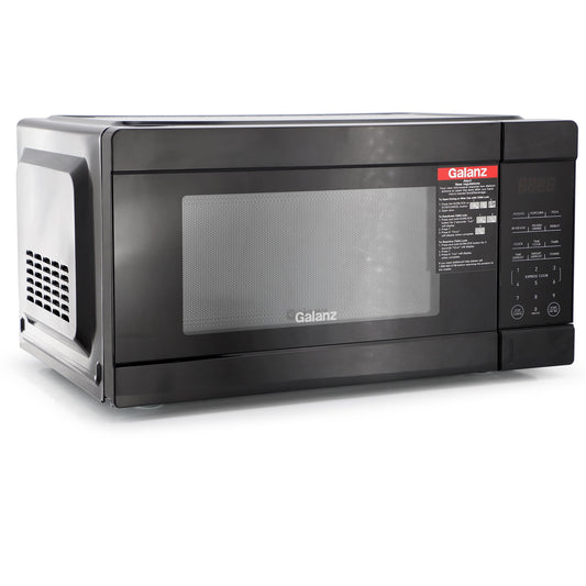 Galanz 1.1 Cu Ft. 1000 Watt Counter Top Microwave Oven in Black