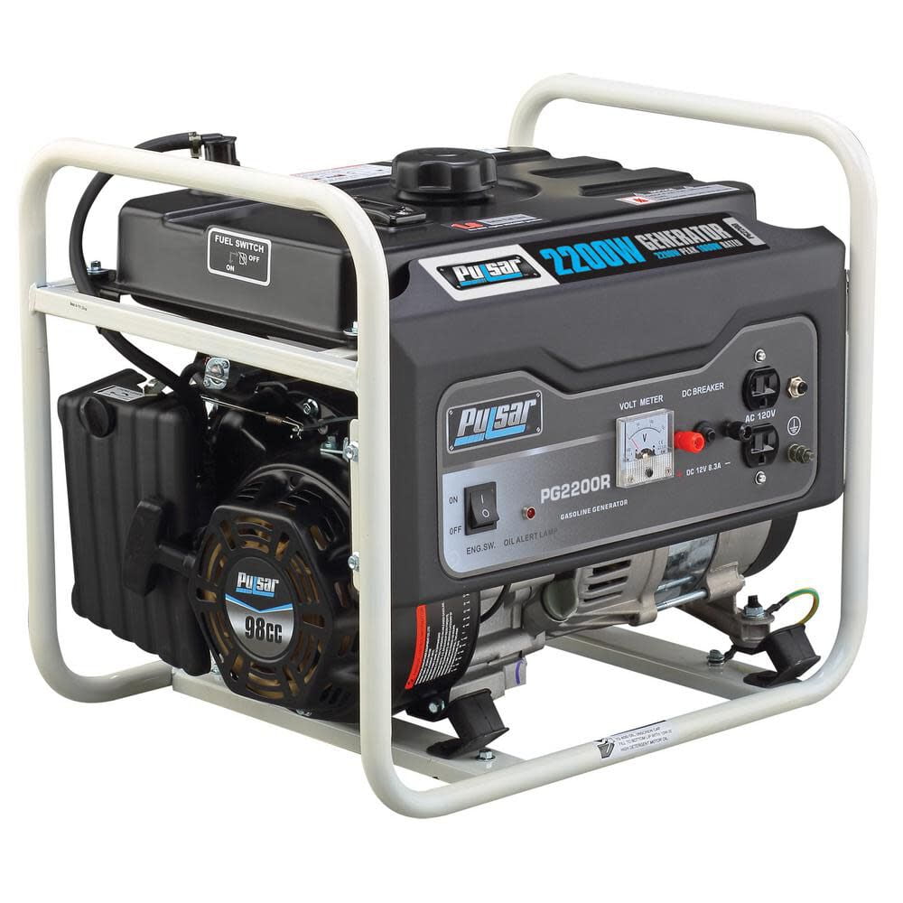 Pulsar 2200-Watt Gas Powered Portable Generator