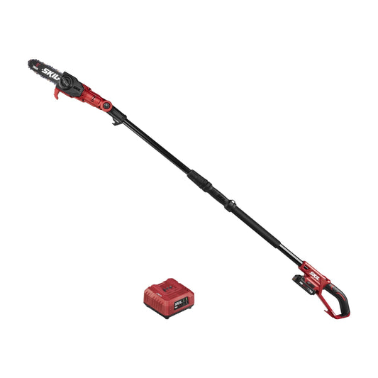 SKIL PS4563B-10  PWR CORE Brushless 40V  8-inch Pole Saw, 10 Foot Extension, 2.0Ah Battery and Charger