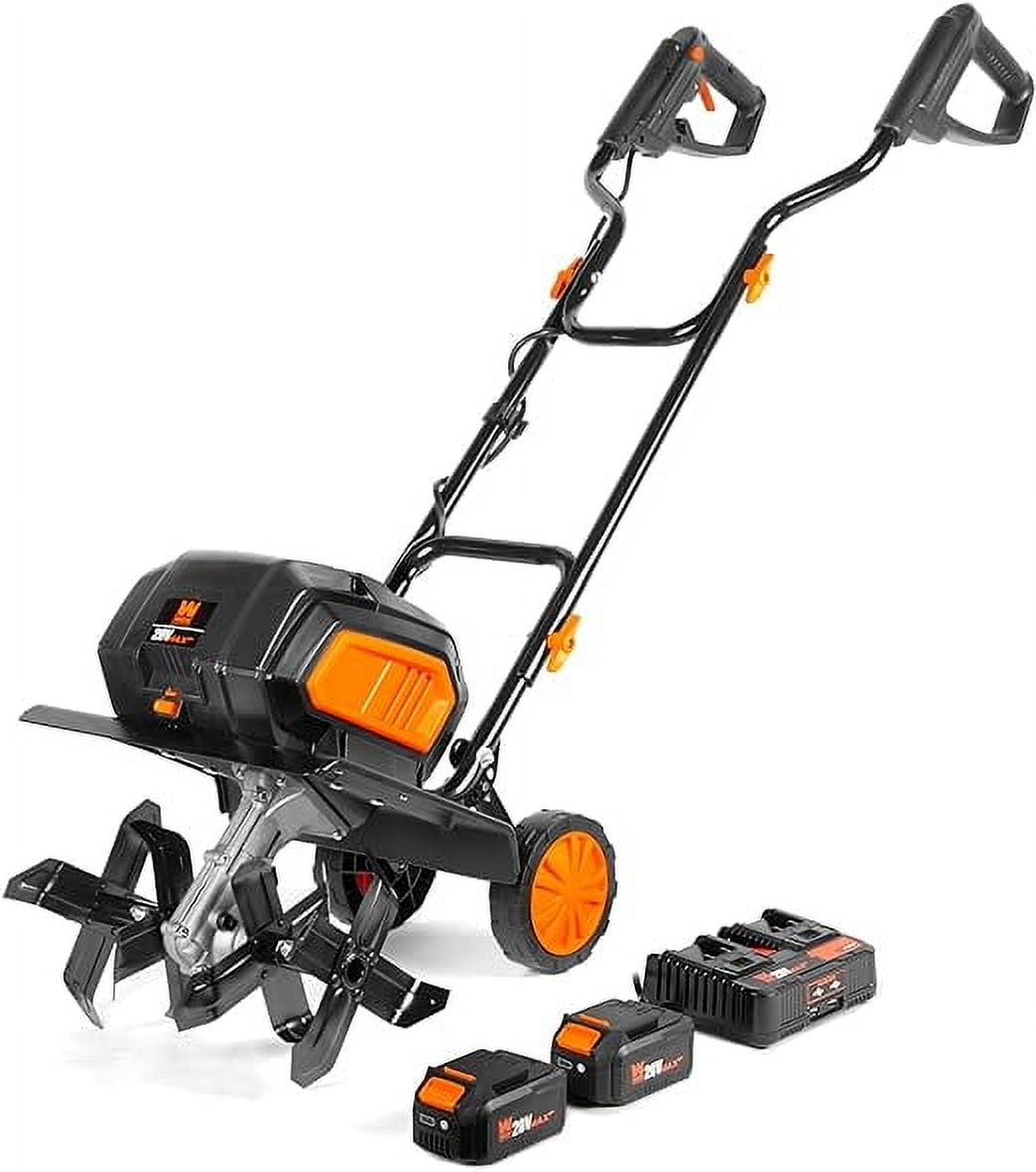 WEN 20V Max Cordless 14-Inch Brushless Electric Tiller