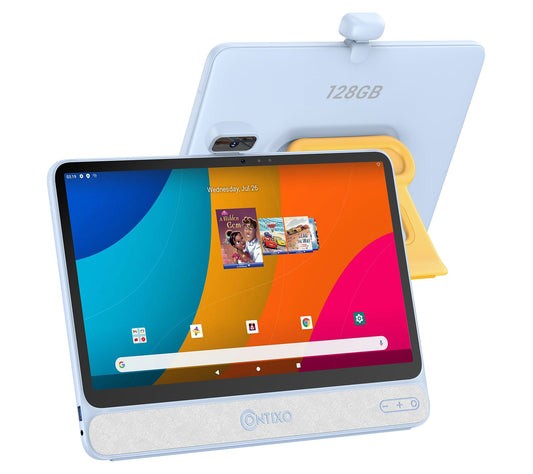 Contixo 15.6" IPS 8GB 128GB Kids Educational Tablet, Octa-Core