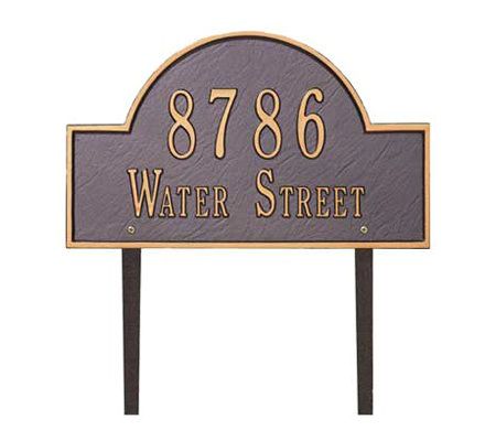 Personalized Arch Marker - Standard Lawn