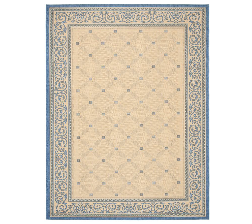 Safavieh Courtyard Lattice Flower 6'7" x 9'6" Rug