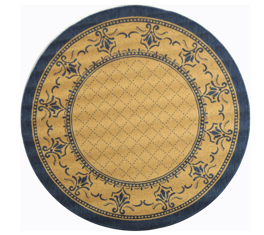 Safavieh Courtyard Trellis Vine 6'7" Rug Round