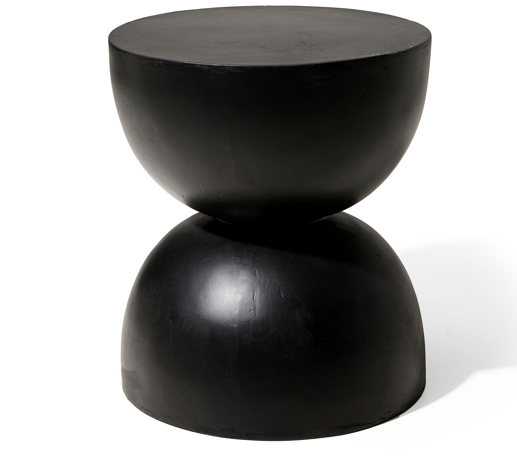 Glitzhome Terrazzo Garden Stool or Plant Standr Accent Table