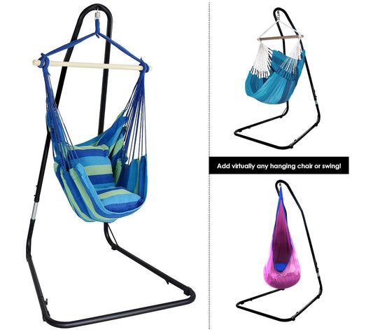 Sorbus Hanging Rope Hammock Chair Swing Seat