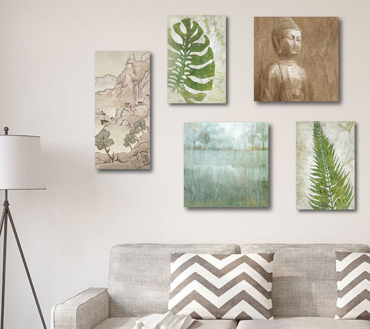 Courtside Market Zen 5-Piece Canvas Set