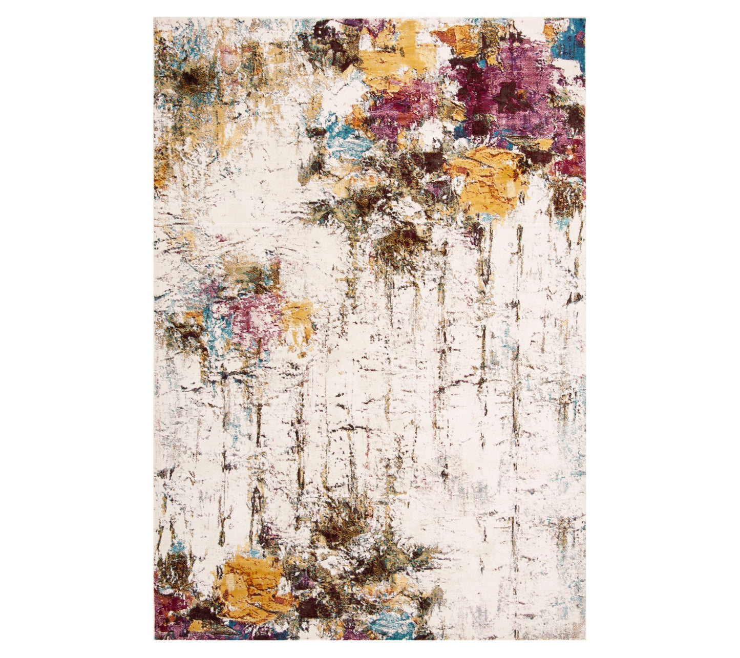 Aria 167 Collection Polypropylene 5'1" x 7'6" R ug by Safavieh