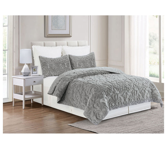 C&F Home Cornelia 3-Piece Polyester  KingQuilt Set