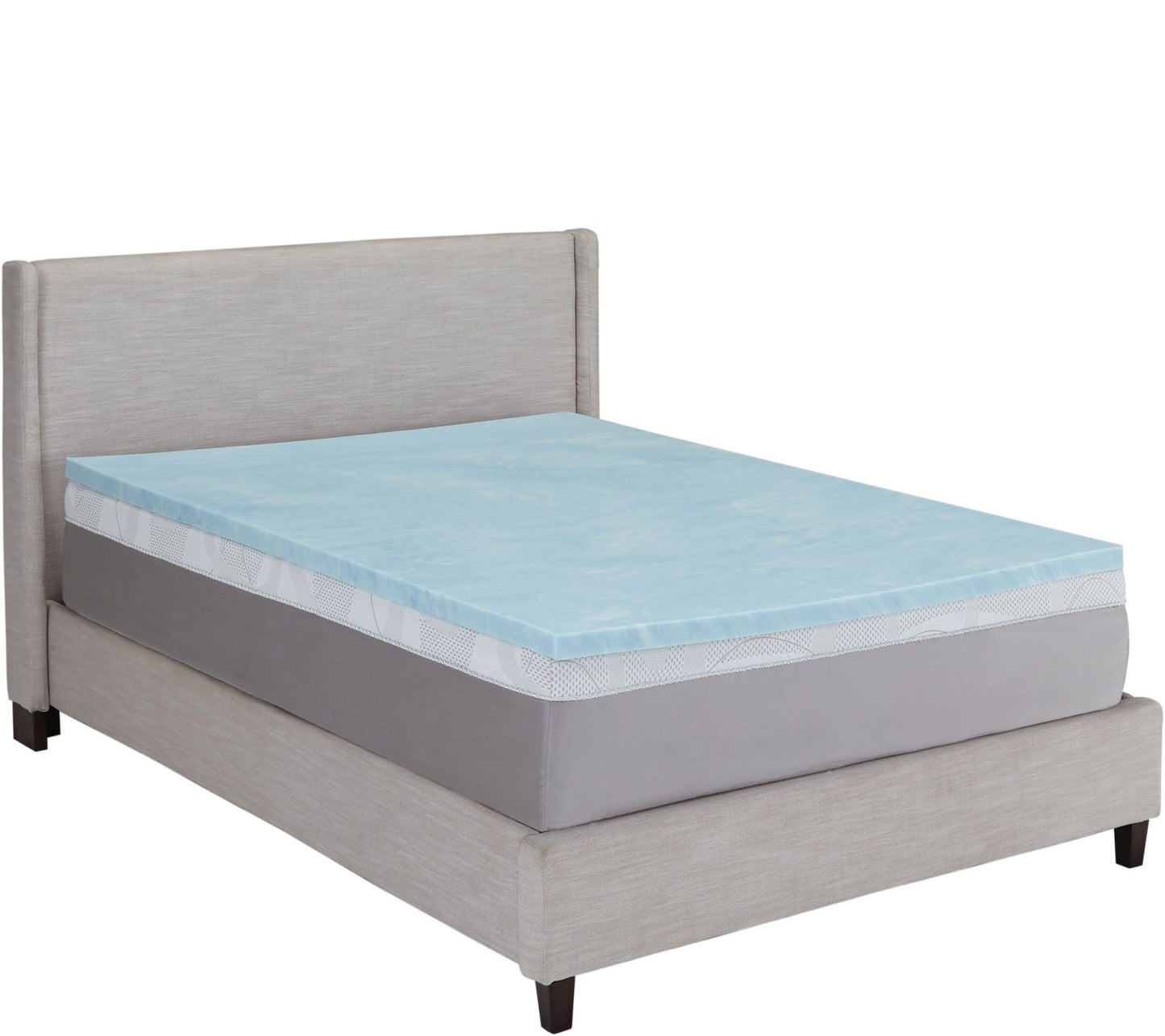 ComforPedic by Beautyrest 2" Gel Memory Foam Queen Topper