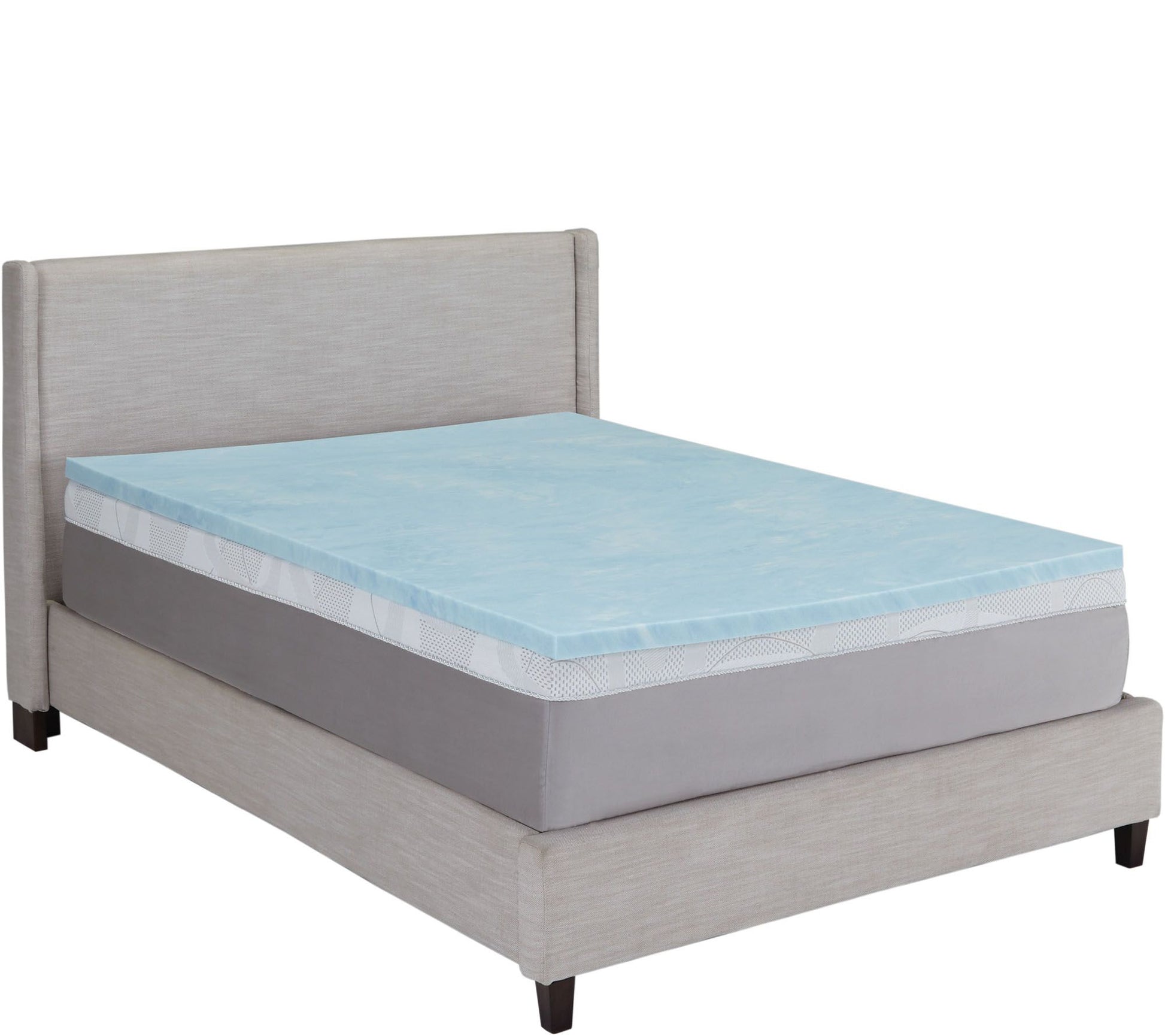 ComforPedic by Beautyrest 2" Gel Memory Foam Queen Topper
