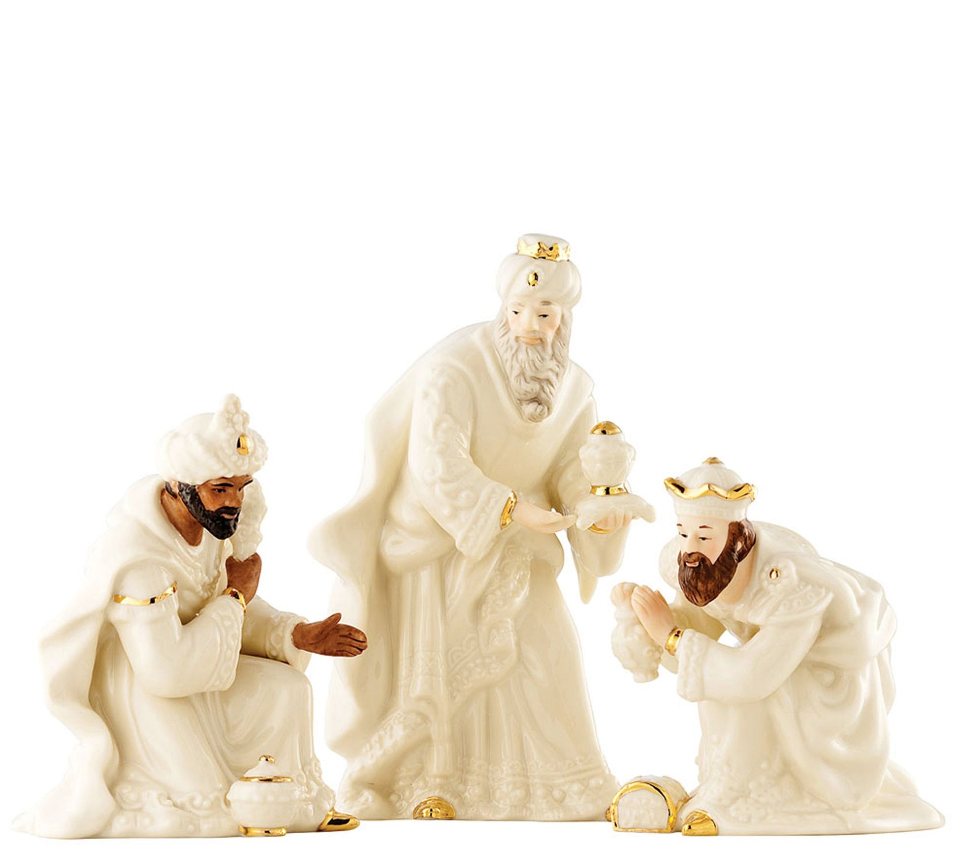 Belleek Three Kings Set